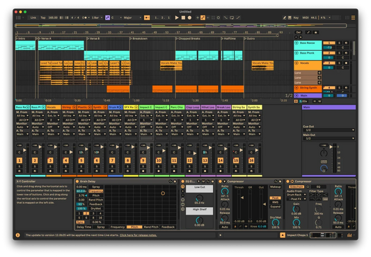 Ableton Live 12 Music Production Software (Windows + MAC) (1 Device, Lifetime)