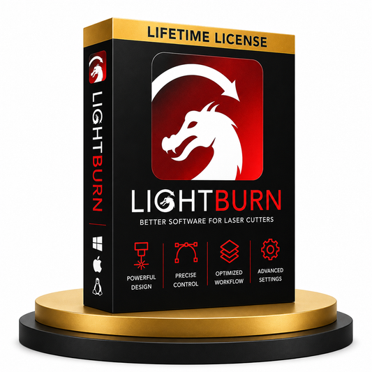 LightBurn 2025 | Laser Cutting & Engraving Design Software | Digital Download