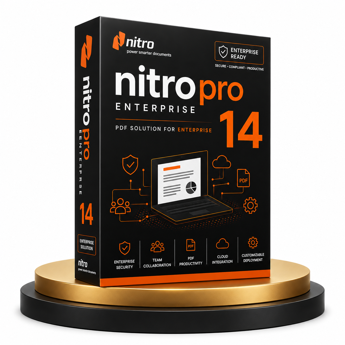 Nitro Pro Enterprise 14 | Professional PDF Editing & Document Software | Digital Download