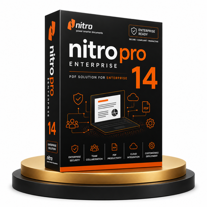 Nitro Pro Enterprise 14 | Professional PDF Editing & Document Software | Digital Download