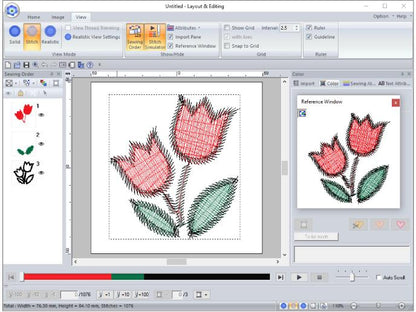 PE-Design 11 | Embroidery Design & Digitizing Software | Digital Download